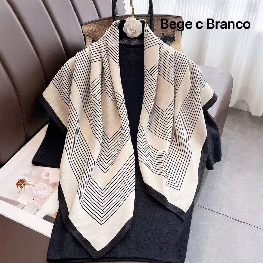 lenço cetim 90cm*90