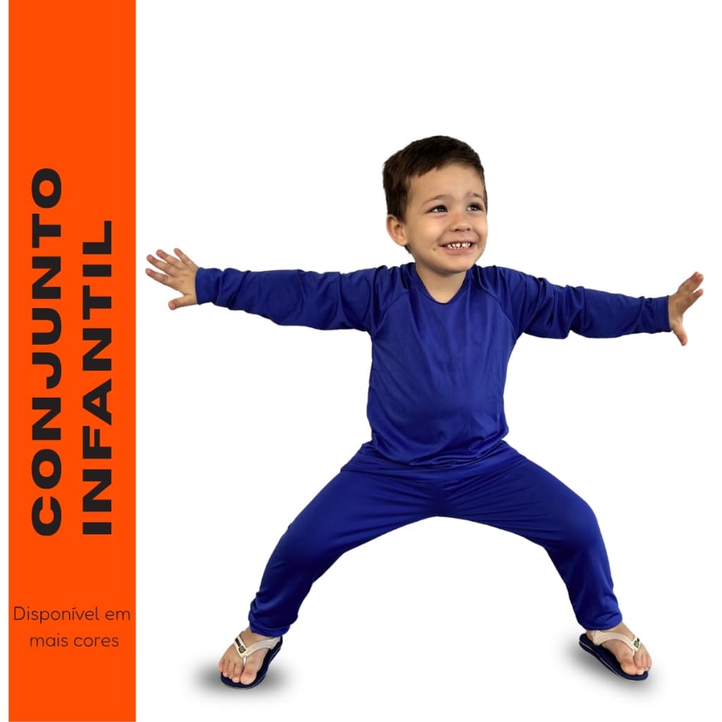 Conjunto Infantil ADSTORE Unissex Térmico – Segunda Pele para Frio e Esportes |Conforto e Mobilidade