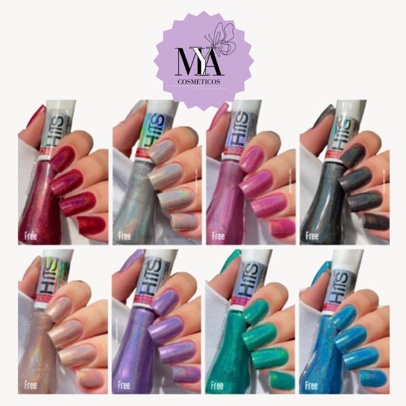 Esmalte HITS Holografico linha premium