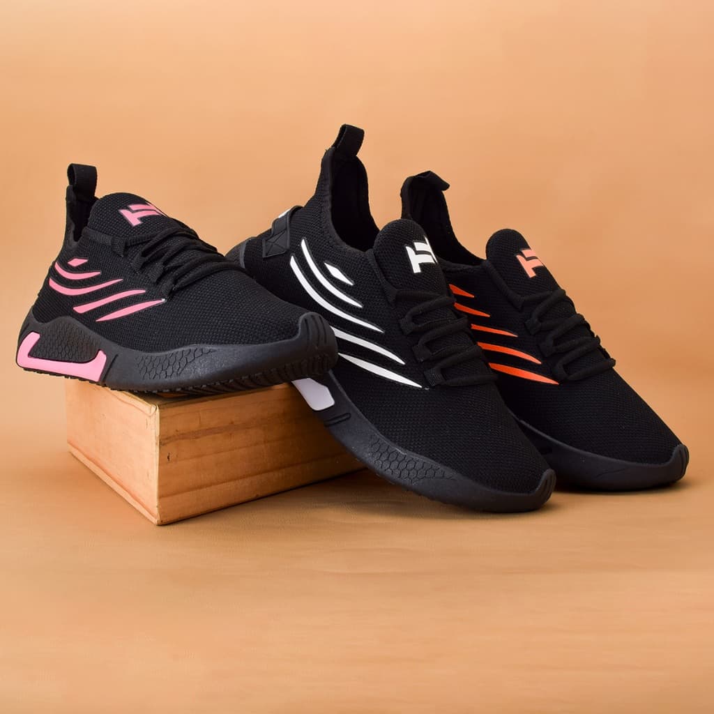 Tênis Running Unissex Leve Academia Caminhada Confortável