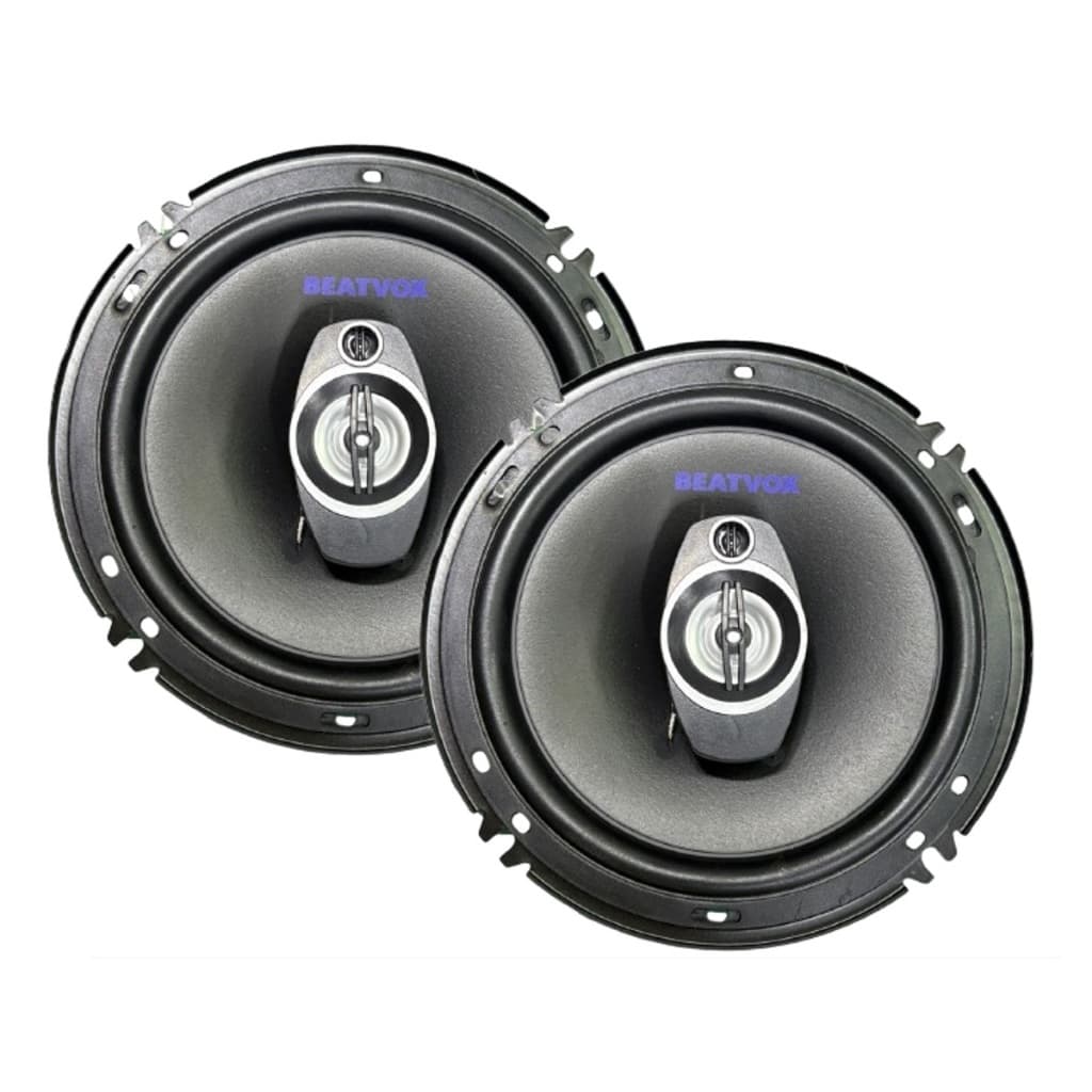 Par De Auto Falantes Triaxial Beatvox 6 Polegadas 100w Rms Carro Som Alto Falante 6"