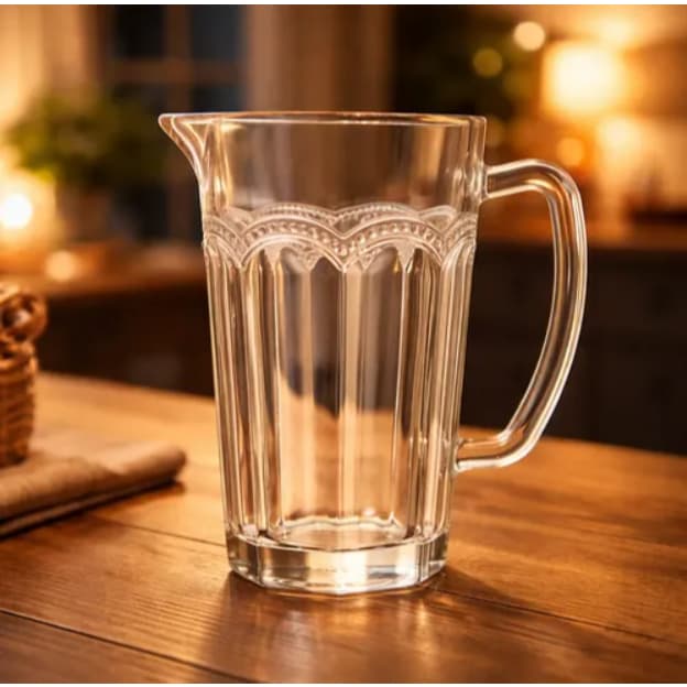Jarra de Vidro 750 Ml Belle Epoque Lyor - Sucos, Agua e bebidas em geral - Elegante e Sofisticada