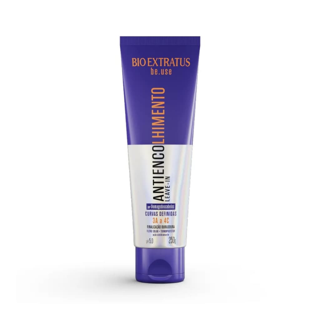 Leave-in Antiencolhimento be.use Bio Extratus 250g Antifrizz Termoprotetor