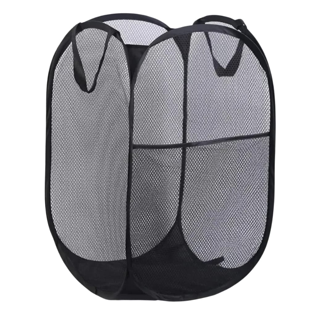 Cesto Dobrável  Flexível Multiuso Para Roupas Suja E Armazenar Brinquedos Cores Diversas 36x36x58cm Marca H&M