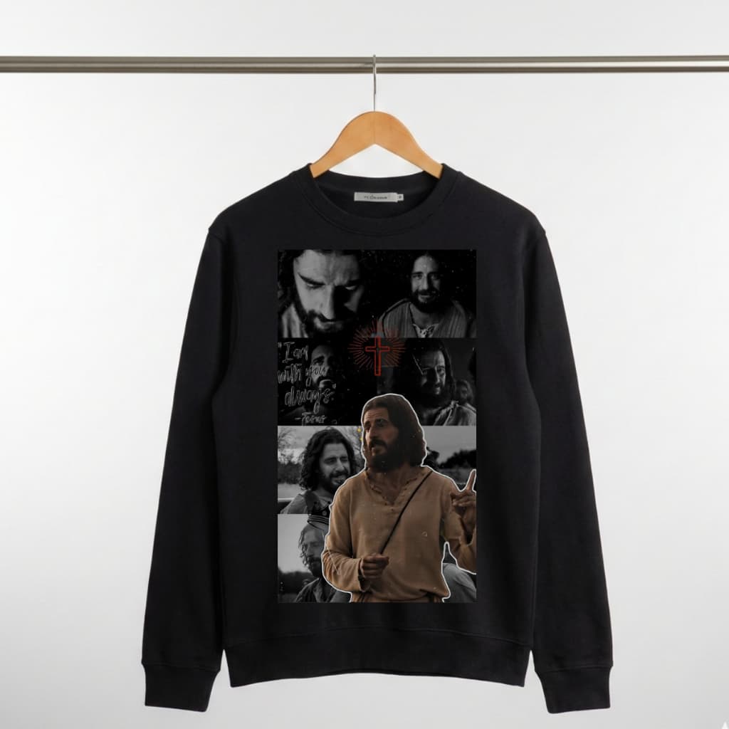 Moletom Careca Blusa de Frio Inverno Lançamento The Chosen Fé Jesus Religiosa Premium Envio Imediato