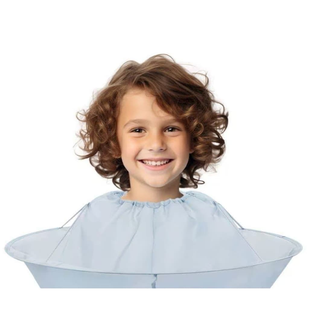Capa De Corte Cabelo Salão De Beleza Barbeiro Cape Adulto Curto Capa