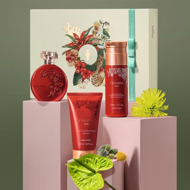 Kit Perfume Floratta Red 2 Unidades Preço Promocional