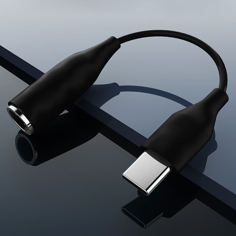 Cabo Adaptador Tipo C Chip DAC Usb-c Para Fone Ouvido P2 P3 3.5mm adp-1591