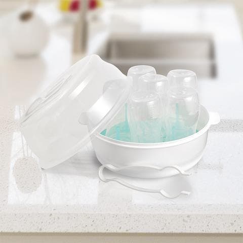 Esterilizador BUBA para Mamadeira Microondas  Limpa Mamadeiras