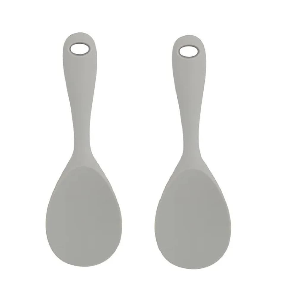 Kit com 2 Colheres de Silicone – Praticidade e Durabilidade na sua Cozinha!