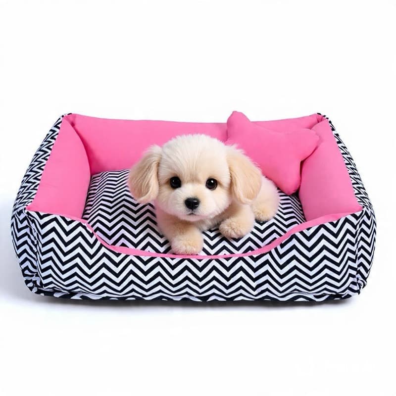 Caminha para Cachorro ou Gato + ossinho fundo Impermeável Enchimento 100% Silicone