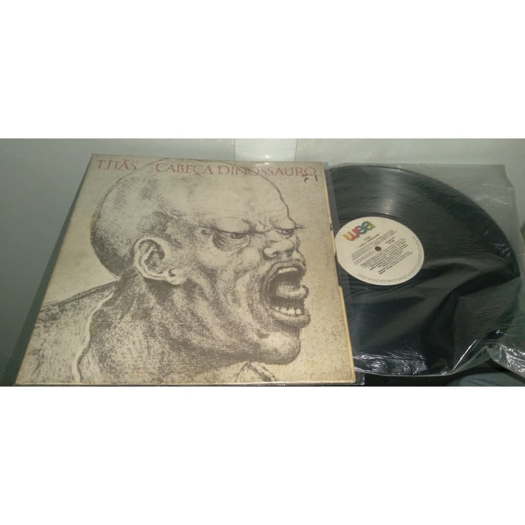 LP Original Titãs Cabeça Dinossauro 1986 Capa Gatefold WEA