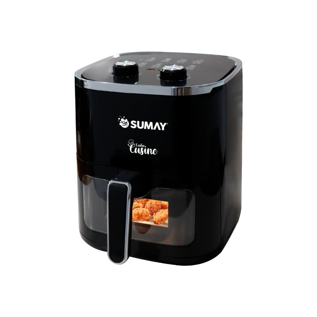 Fritadeira Elétrica 4,6L Sumay para Preparar Frituras Crocantes e Saborosas com Desempenho Impecável