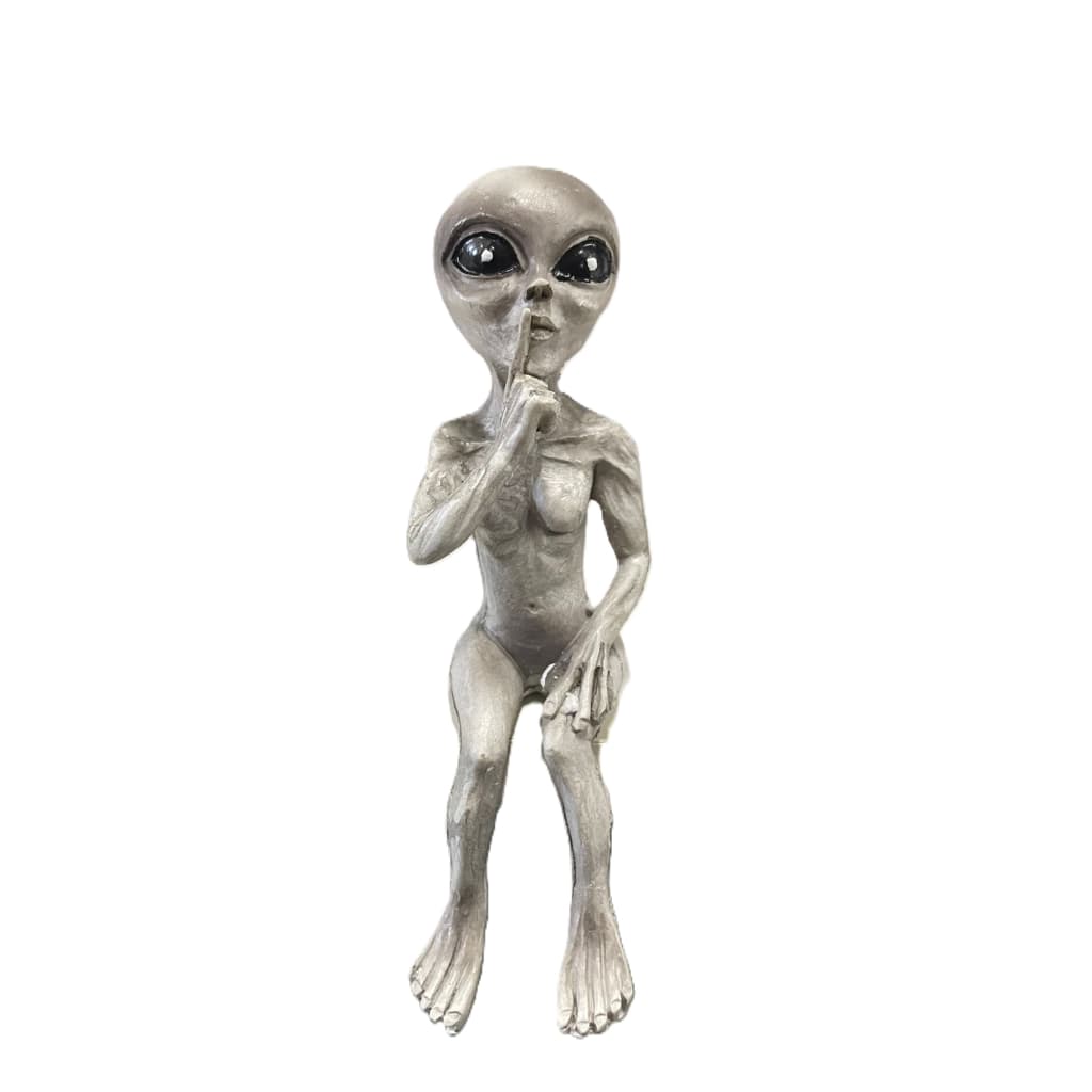 Estátua Escultura Alienígena Decoração Alien Área 51 E.t