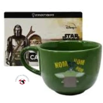 Canecão Caneca SOPA STAR WARS BABY YODA ORIGINAL DISNEY 500m LICENCIADO SOPAS,CAFÉ,CHÁ