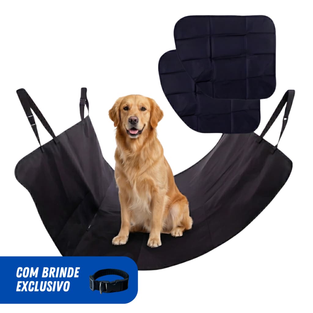 Kit Capa Protetora Banco e Porta Pet Impermeável Proteção Completa Para Pets ENVIO IMEDIATO