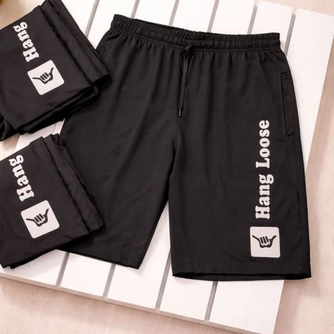 Bermuda Masculina Hang Surf Elastano Bolsos Laterais Shorts