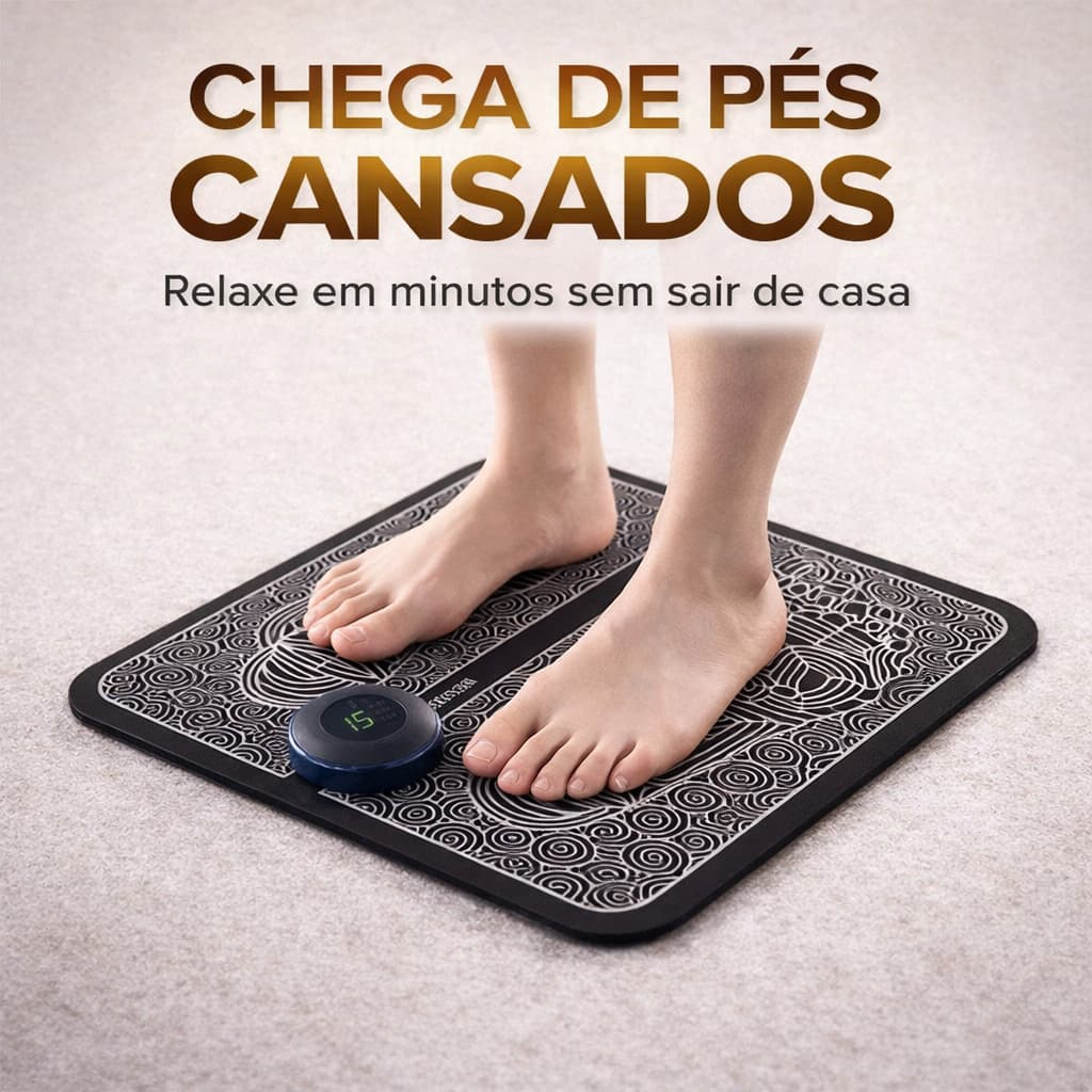 Massageador Tapete Para Pés