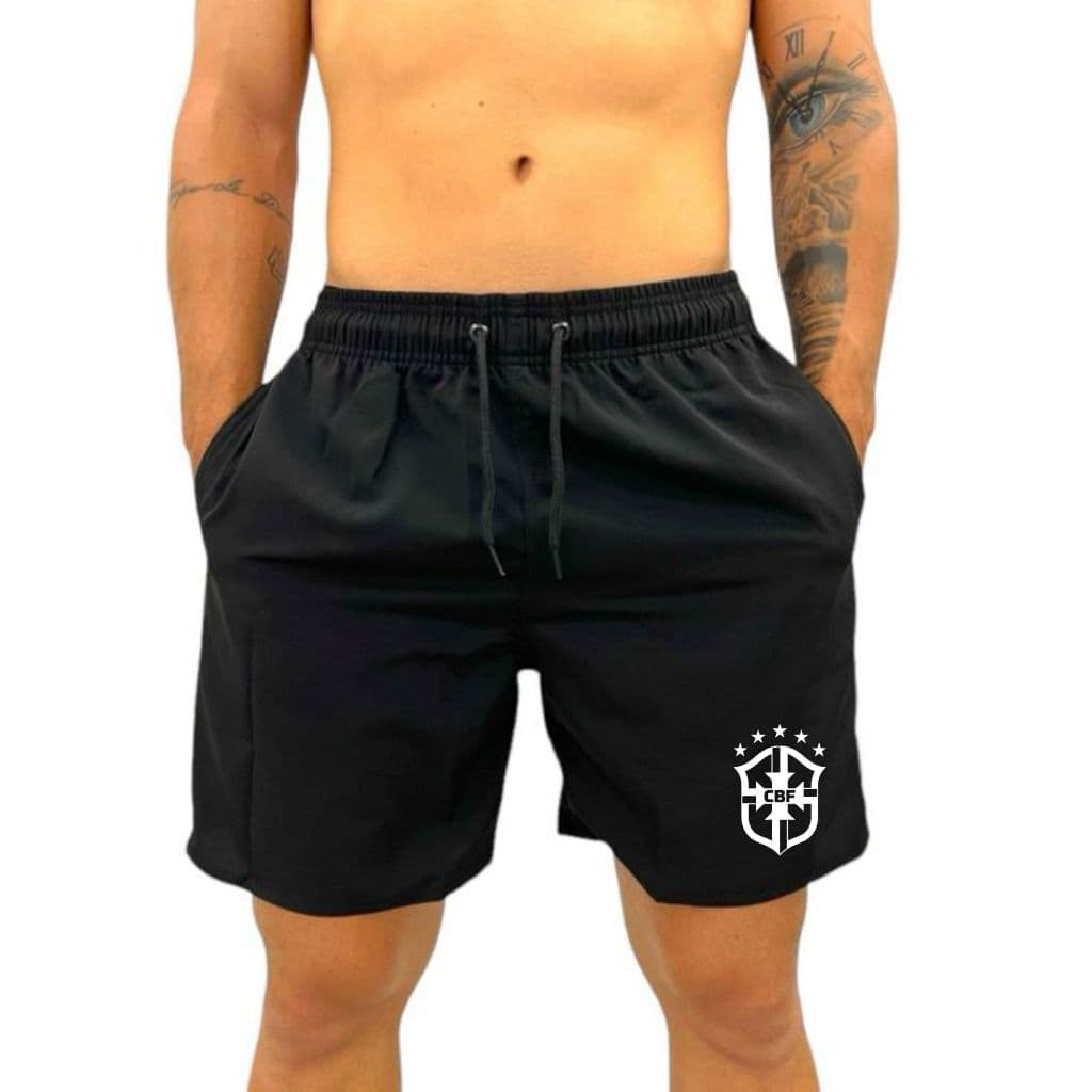 Short Bermuda masculina Tatctel liso ou estampado
