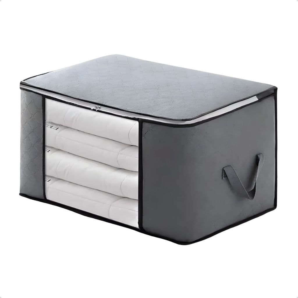 Organizador de Roupas 60L Dobrável Para Guarda Roupa Closet Armário Multiuso Grande