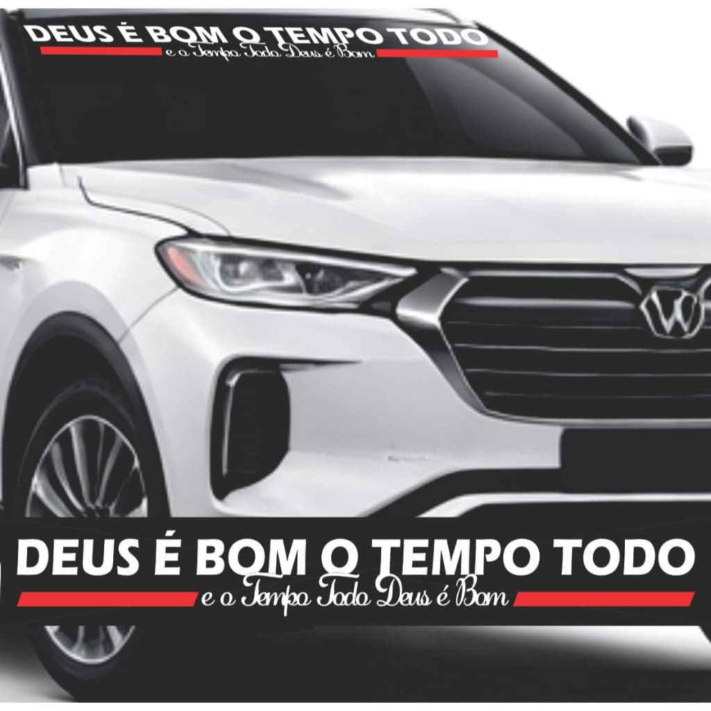 Adesivo para Carro Adesivo Carro Adesivo Automotivo Adesivo Parabrisa Carro Adesivo Evangélico