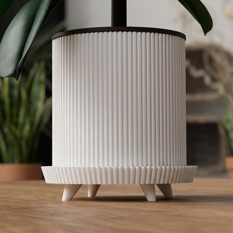 Vaso de plantas com pés - decoração moderna, vaso para plantas moderno