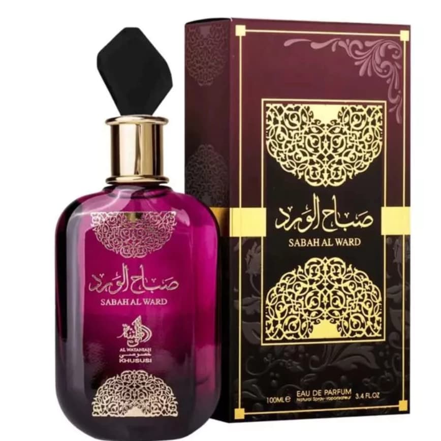 Perfume Arabe Sabah Feminino 100ml Original Fragrância Intensa, Luxuosa e Marcante