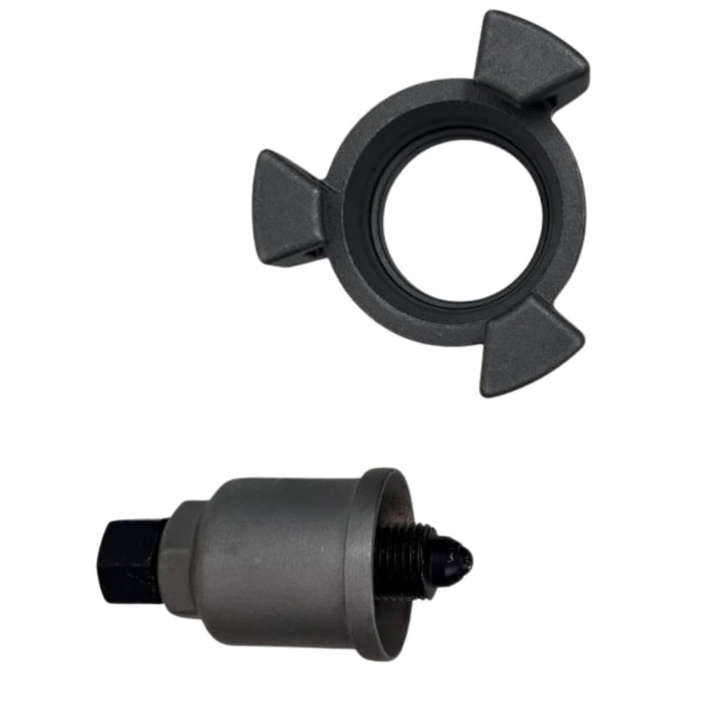 Ferramenta Tirar a Polia do Virabrequin Motor Ford Dragon 1.5 Saca Polia Aço