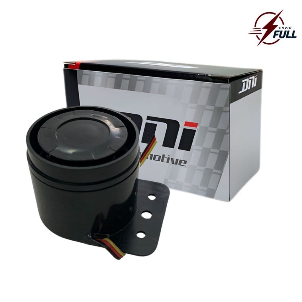 Sirene Marcha Ré Intermitente 110dB/80dB Bivolt 12v/24v Sirene Ré Caminhão Sirene Ré Van Sirene Ré Onibus  DNI4127
