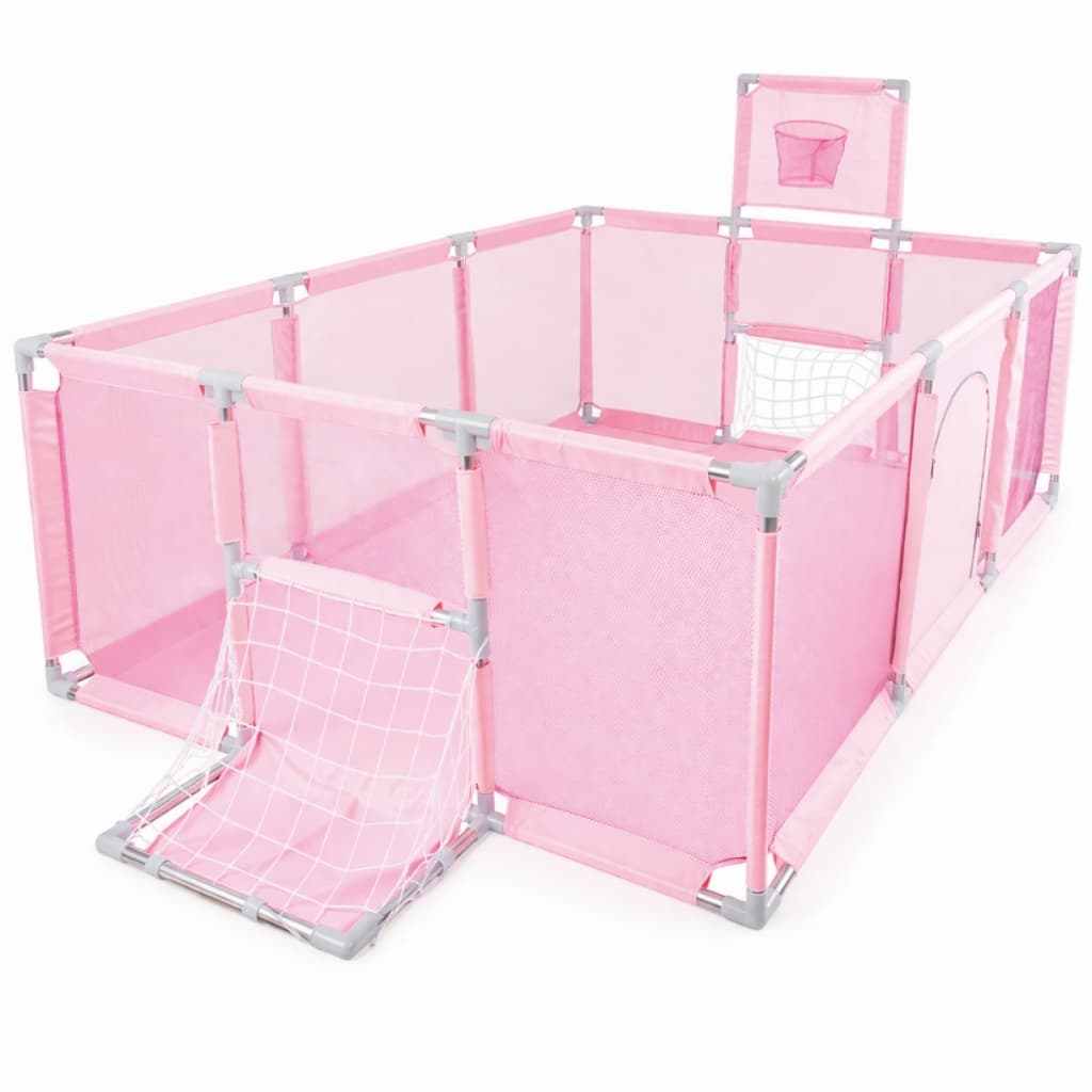 Cercadinho Bebê Infantil Chiqueirinho Criança Baby Bear cor:Rosa;Tamanho:Grande