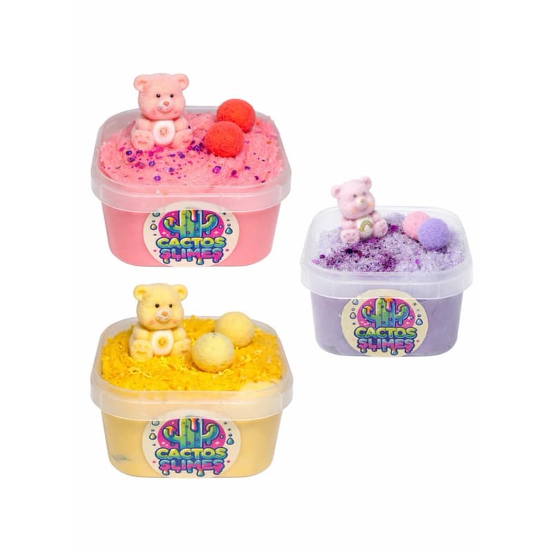 Slime dos ursinhos carinhosos 150 ml- Cactos Slime