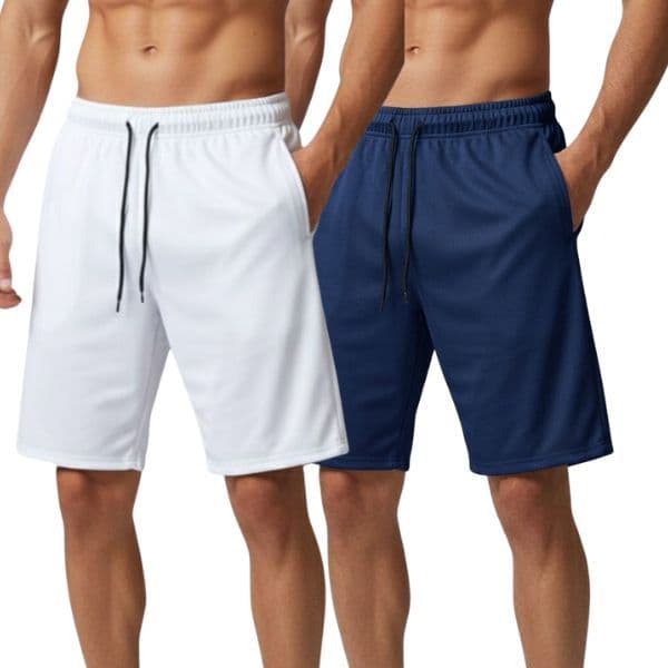 Kit 2 Bermuda Masculina Chimpa Esporte Fitness Treino