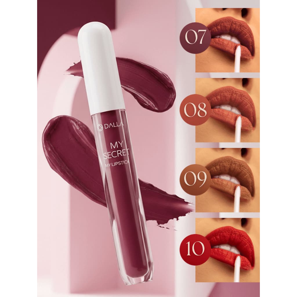 Dalla - Batom Líquido Matte My Lipstick - My Secret