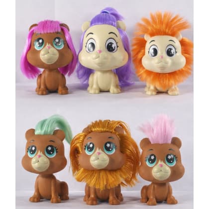 Cachorrinho Colecionável Com Cabelo de Verdade (Sintetico) Infantil Menino Menina Brinquedo