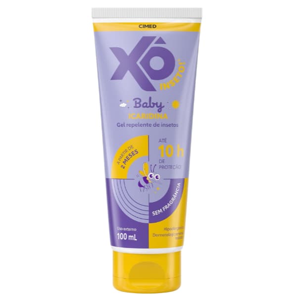 Repelente de Insetos Infantil Xô Inseto Hora do Sono Icaridina Gel 95g