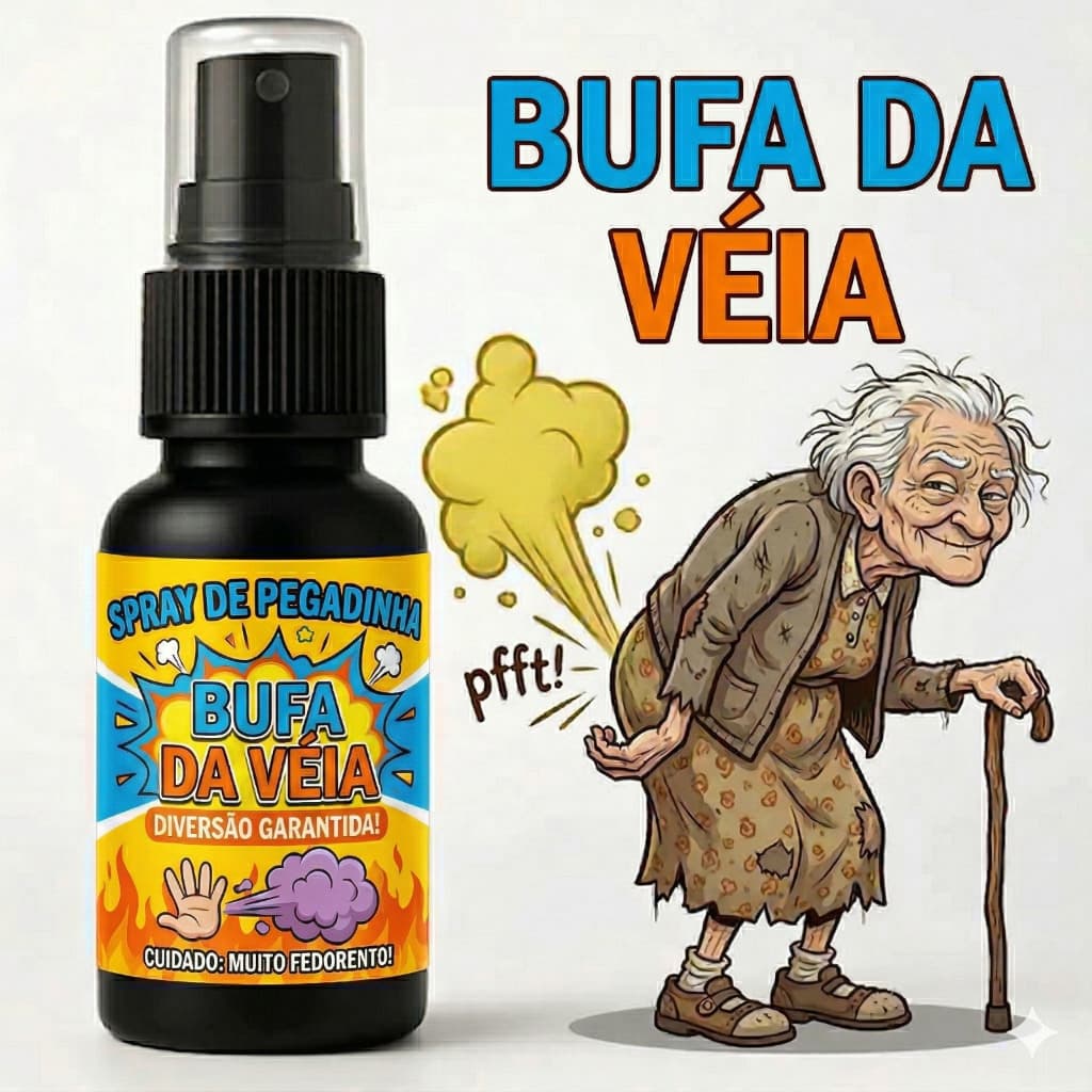 BUFA DA VÉIA - SPRAY DE PUM, PEIDO ALEMAO