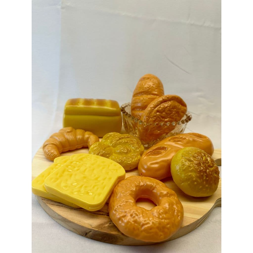 Brinquedo Pães Realista Infantil Padaria Faz Conta Alimento Lúdico Kids Educativo Cozinha Interativo Estoque Nacional