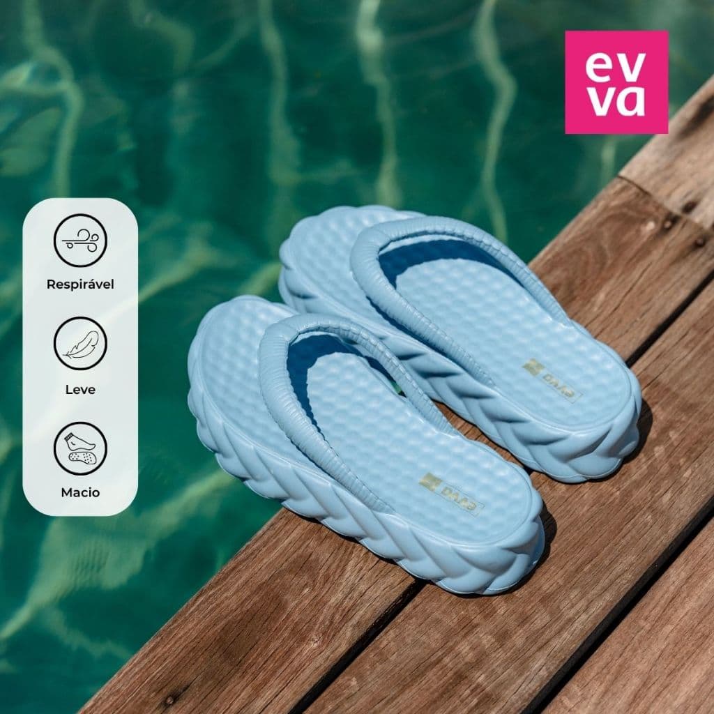 Chinelo Nuvem Feminino Plataforma Cores Variadas Conforto Leve Antiderrapante Original