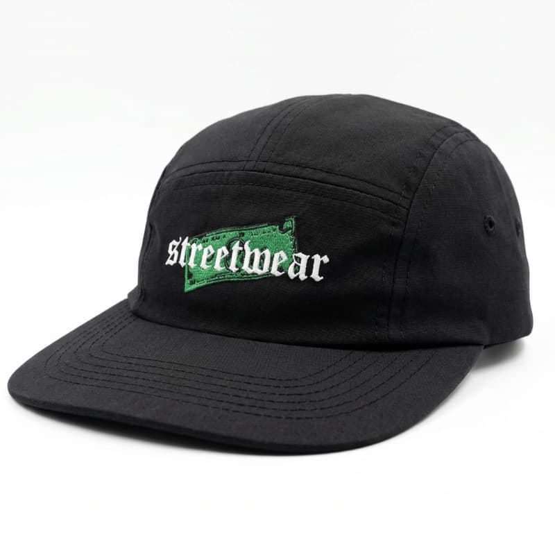 Boné Bone Dinheiro Money Five Panel Bordado Aba Reta Fitão