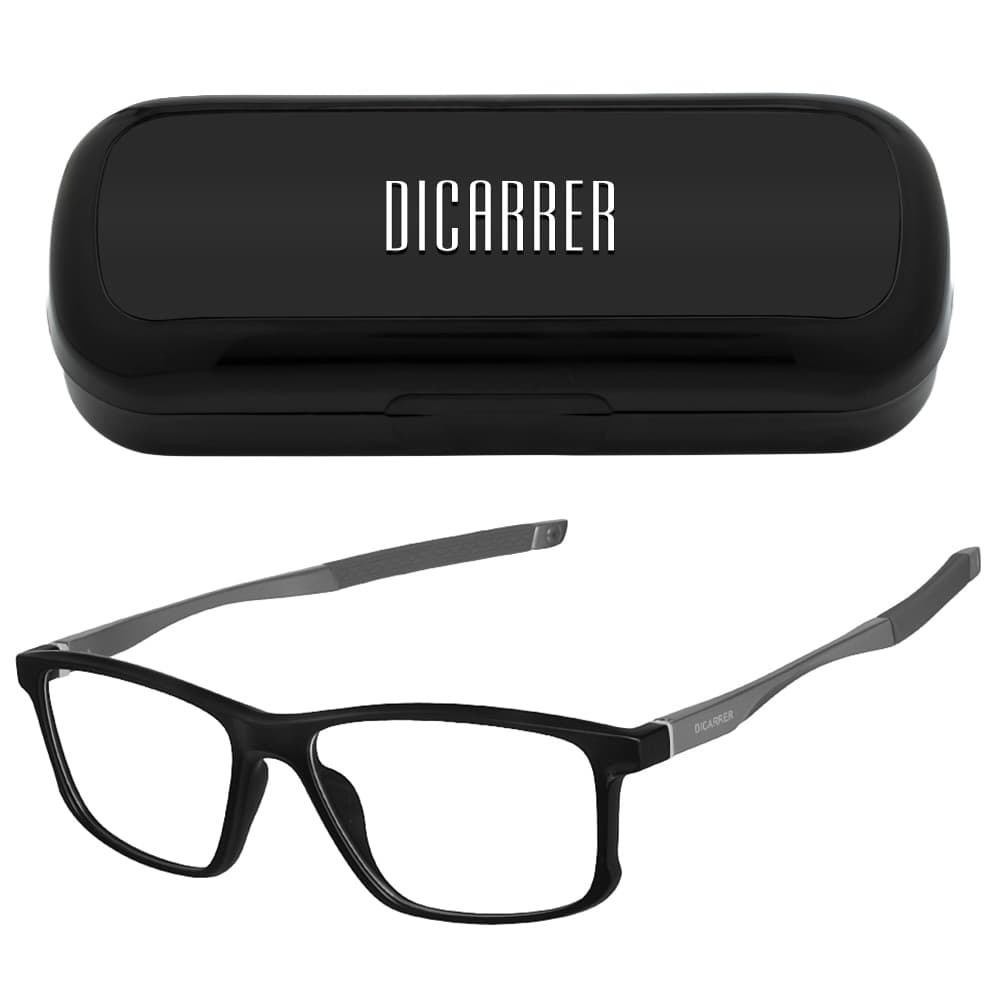 Armação Oculos Grau Masculino Dicarrer RF-101 Esportivo