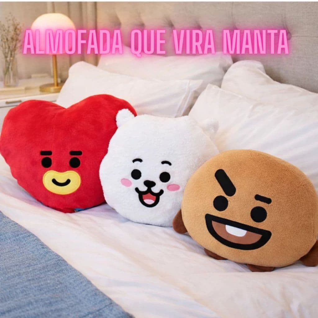 Manta Almofada Infantil Personagens Decoração Coberto Macio Confortável