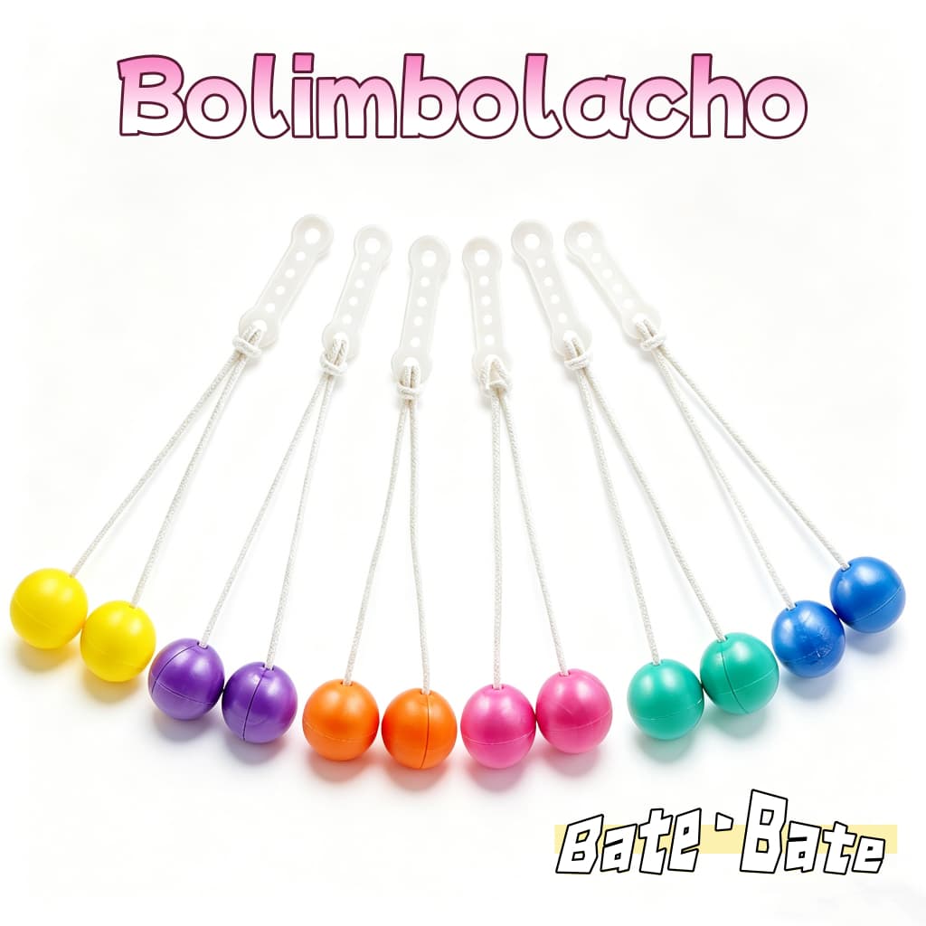 Brinquedo Bolinha Bate Bate Tac Bag Bolimbolacho Brinquedo Retrô Clássico Infantil