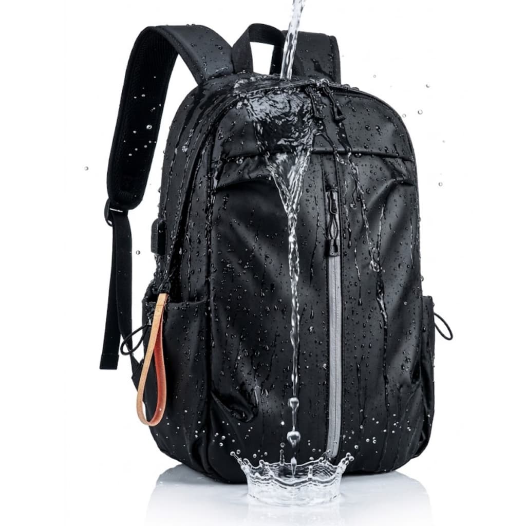 Mochila Impermeável Masculina Feminina Reforçada Notebook Faculdade Trabalho Saída USB