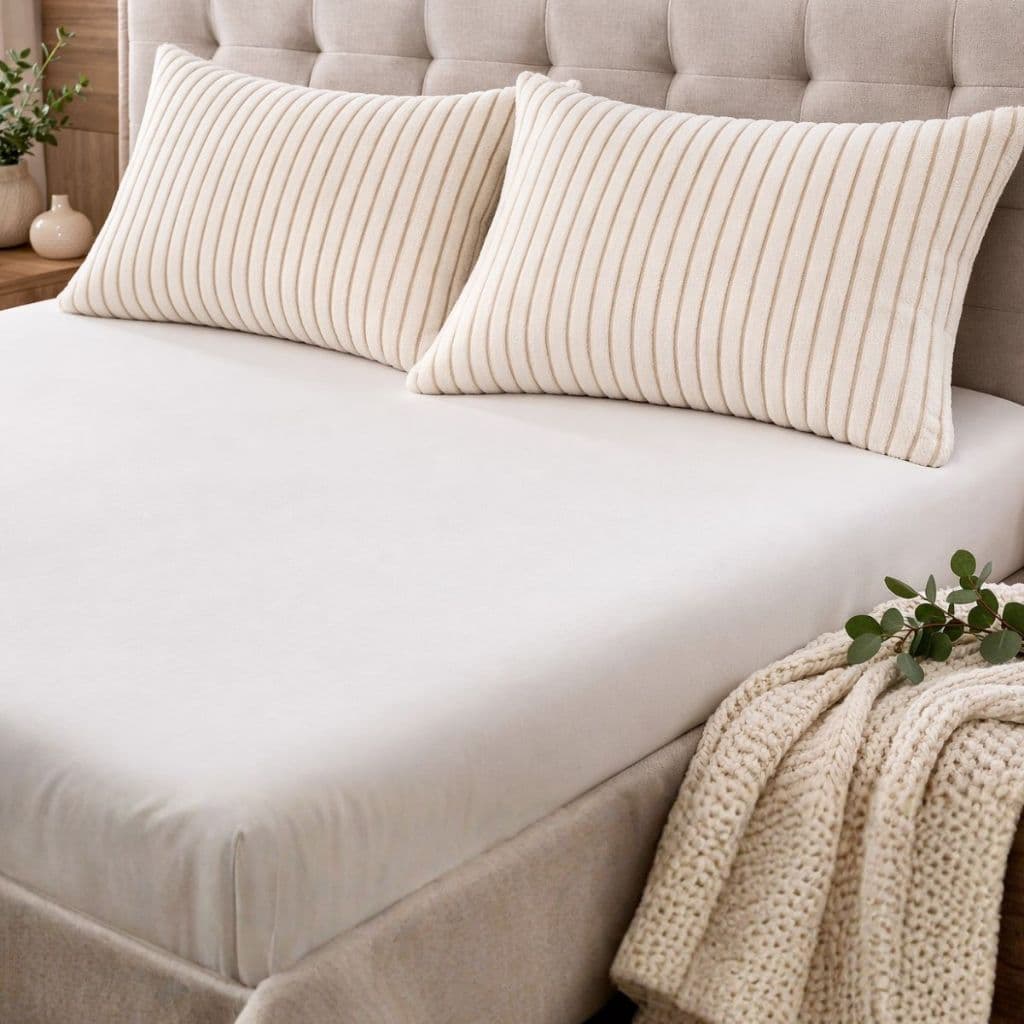 Jogo de Lençol Queen Plush Com Fronhas Flannel Premium  Aveludado Conforto Térmico Kit Lençol 3 Pçs