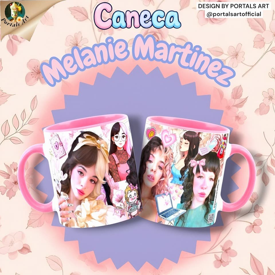 Caneca Melanie Martine Vida pessoal | CRY BABY COLLECTION - Portals ArtPromoção