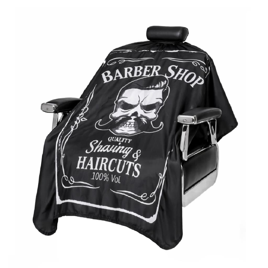 Capa De Corte Para Barbearia Capa De Corte Cabelo Cabeleireiro Barbeiro Nylon Fecho Americano