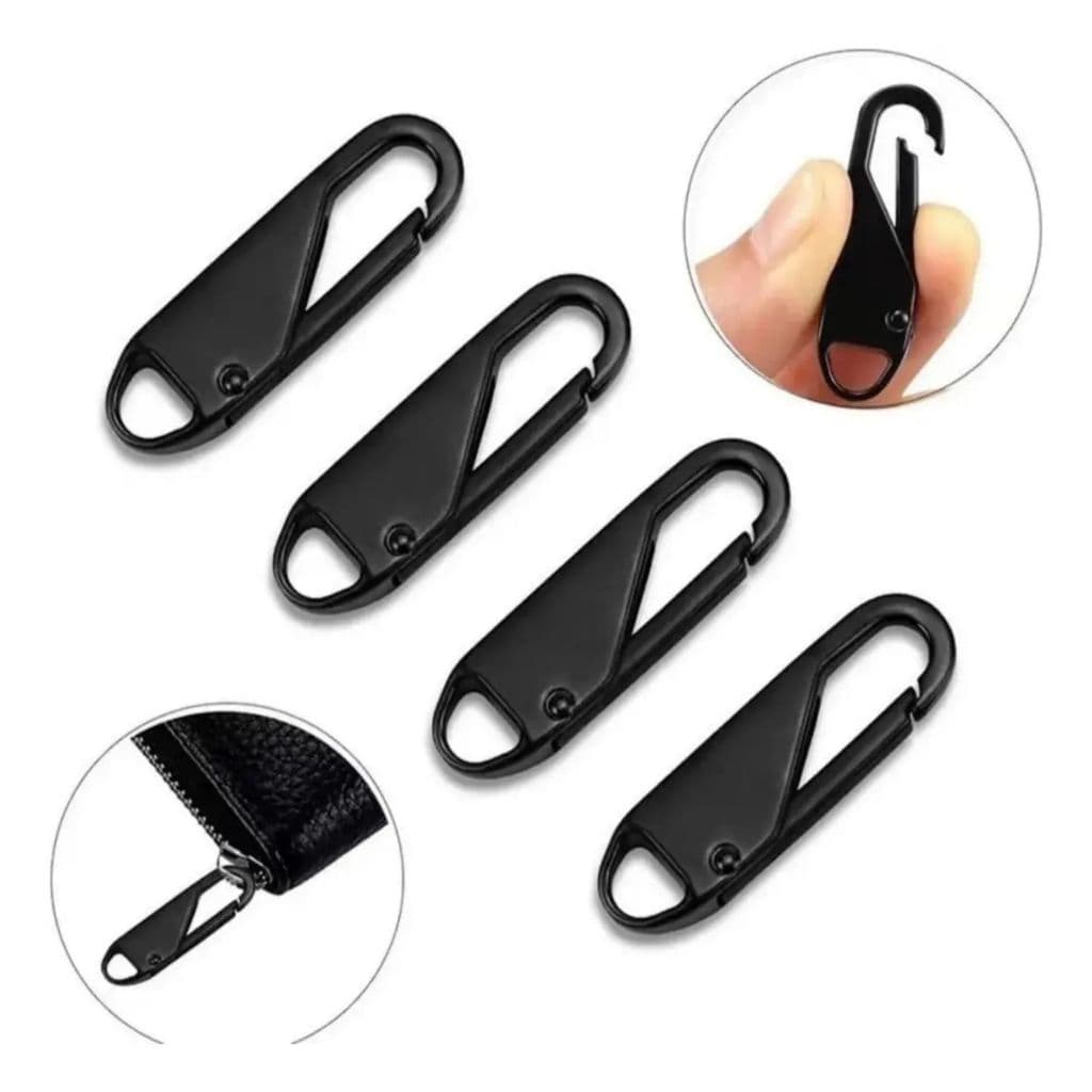 Kit 5x Puxador de Zíper Universal  – Para Roupas, Mochilas e Bolsas | Prático e Resistente