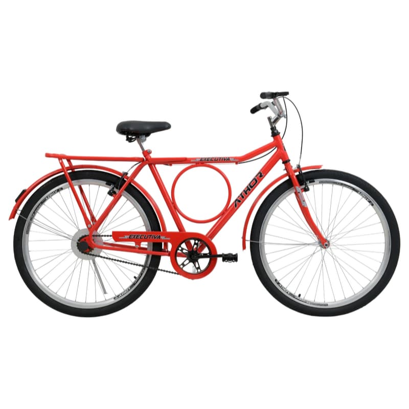 Bicicleta Aro 26 Athor Bike Executiva Tipo Barra Circular