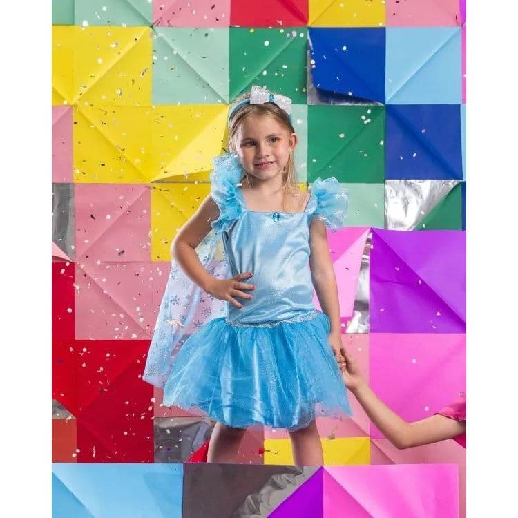 Fantasia Elsa Frozen Infantil Menina Vestido Luxo Com Capa Princesa Festa Aniversário Halloween Carnaval