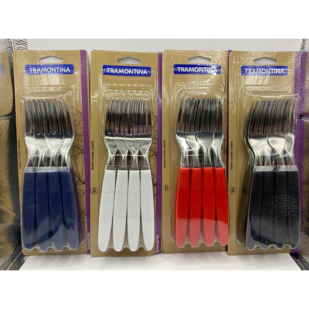 Garfo Tramontina Kit com 12UN Ipanema